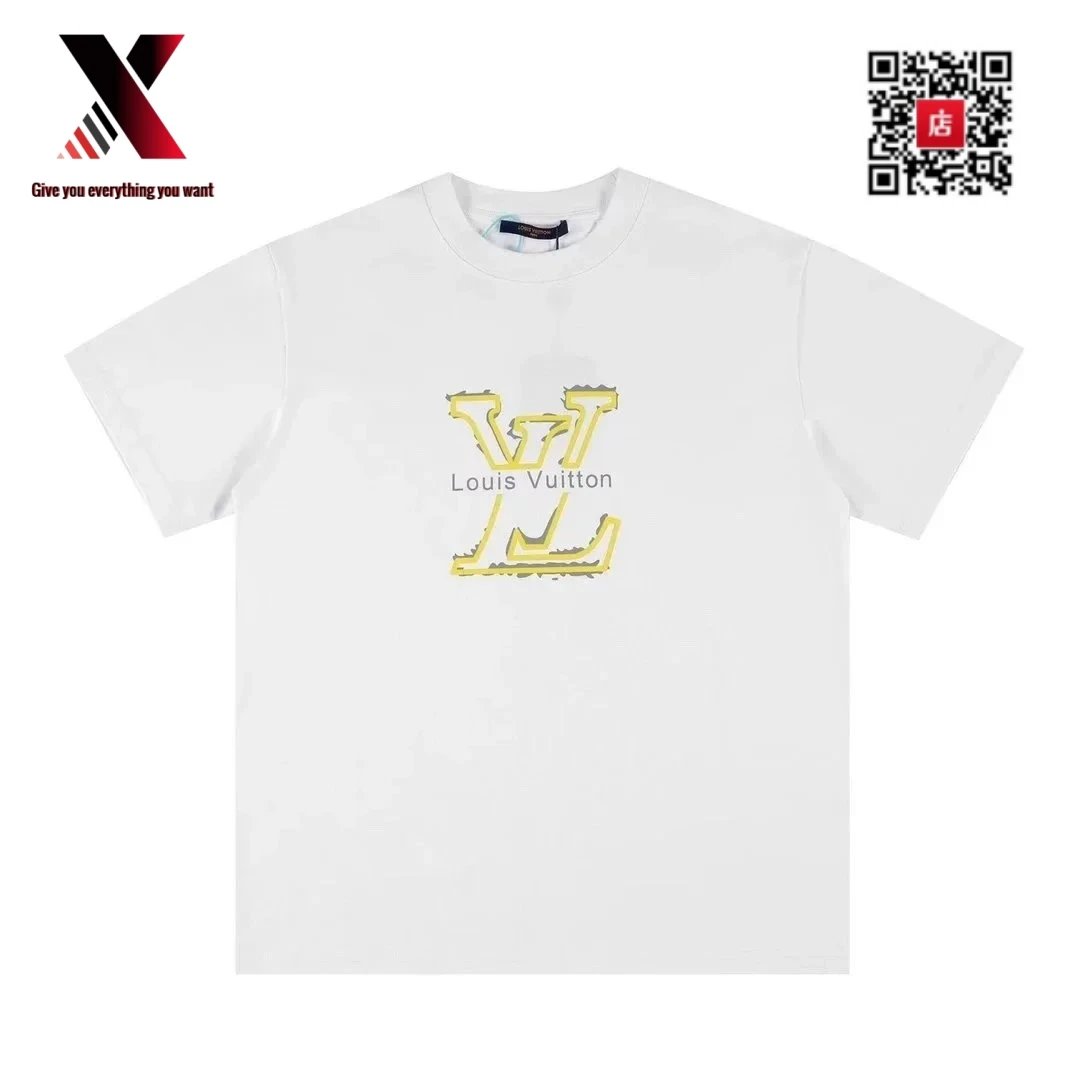 White yellow hollow logo