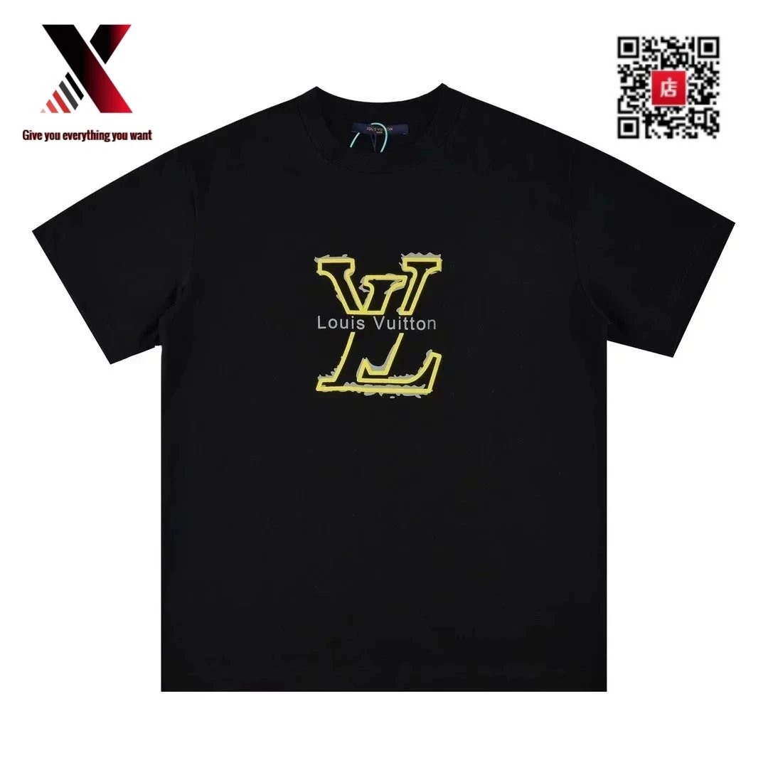 Black yellow hollow logo