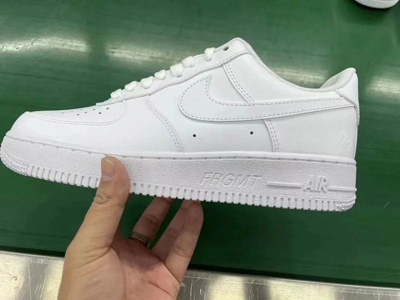AF1 Lightning Air Force Joint Pure White