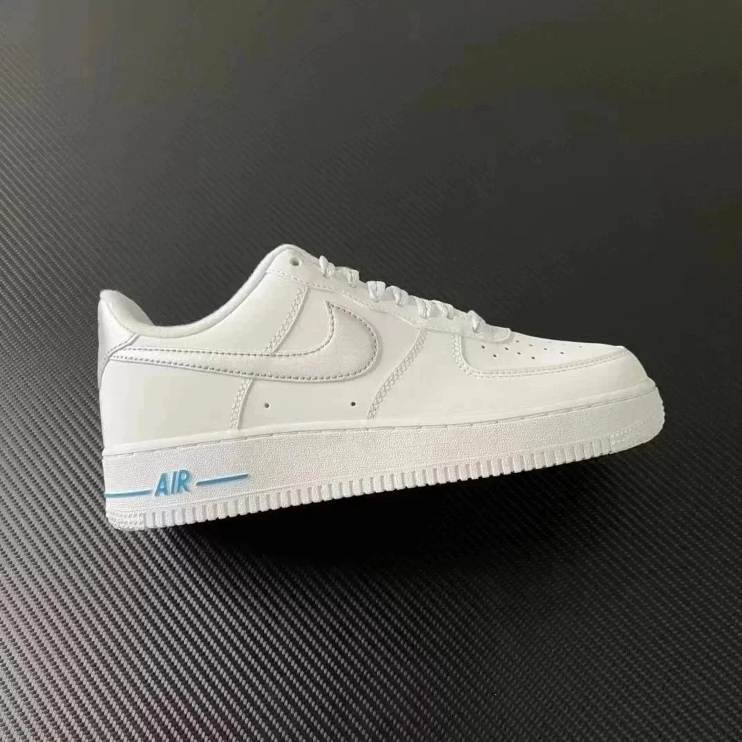 AF1 white silver hook DR0142-100