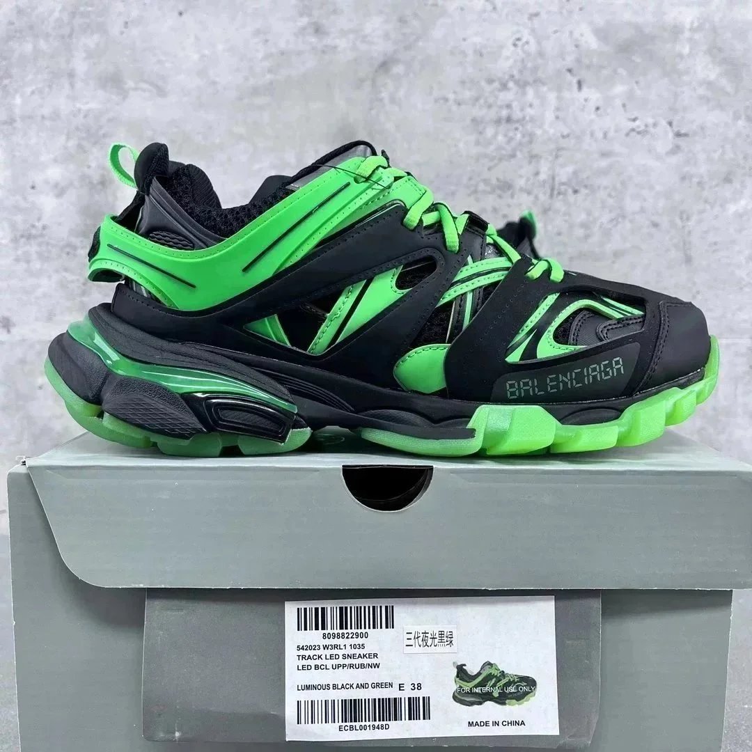 GOOD Paris Track 3.0 Glow-in-the-Dark Olive Green