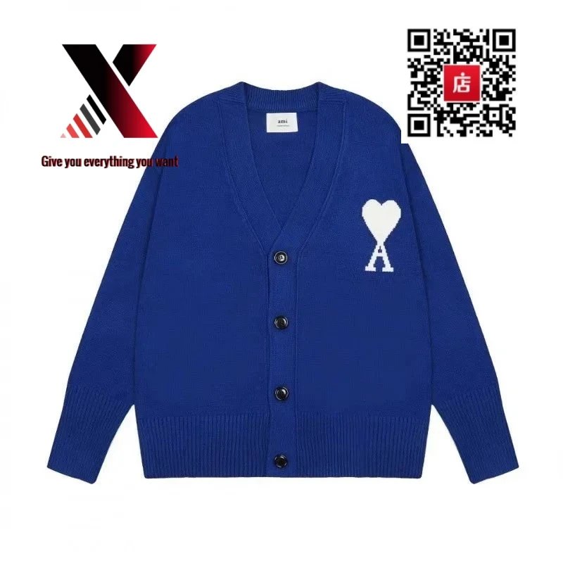 Klein blue cardigan style