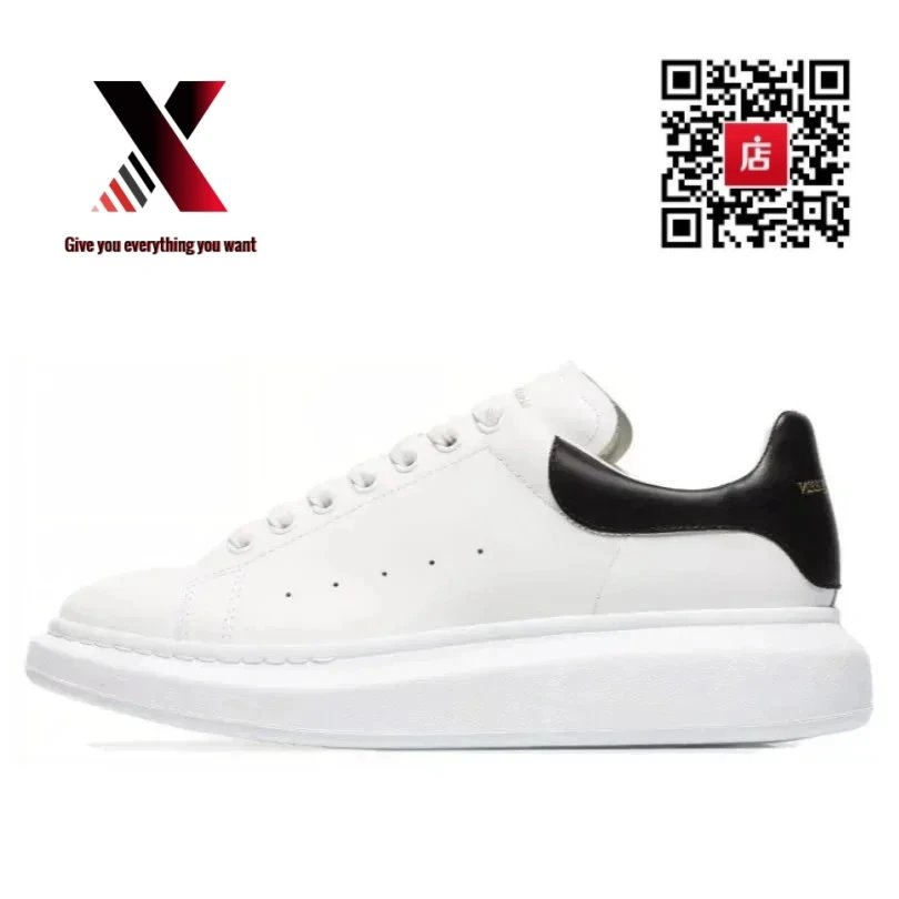White with a black leather tail