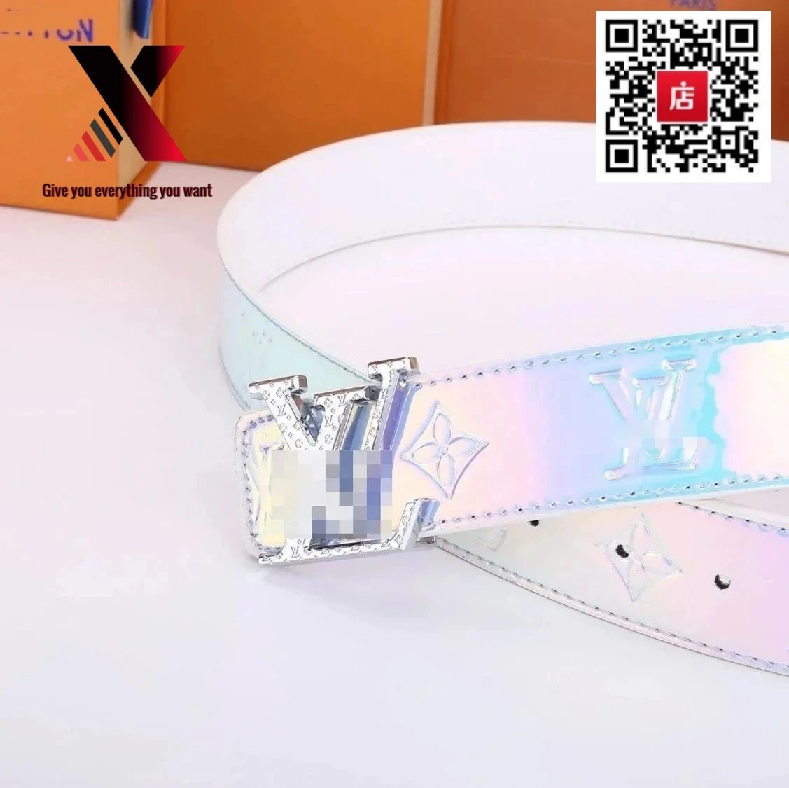 Silver buckle