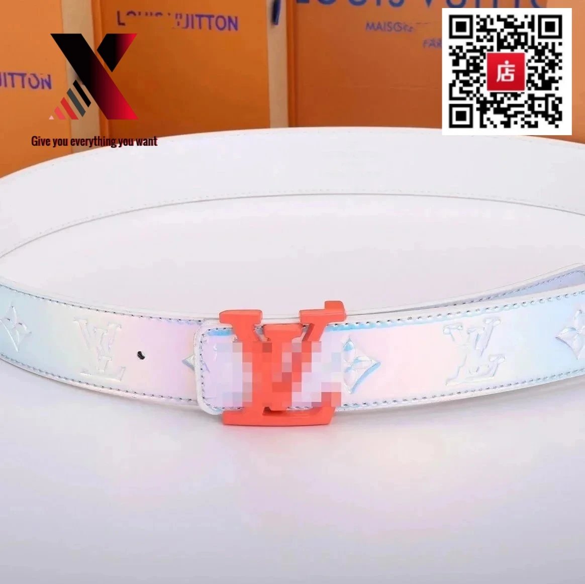 Pink buckle