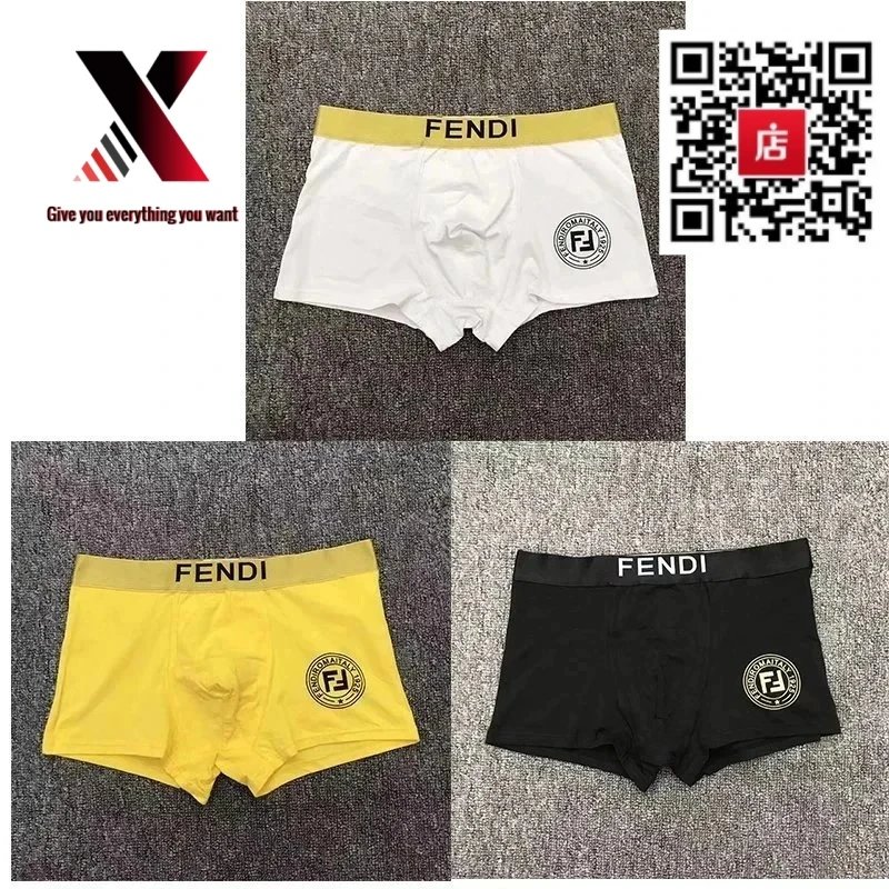 FENDI White Black Yellow Gift Set