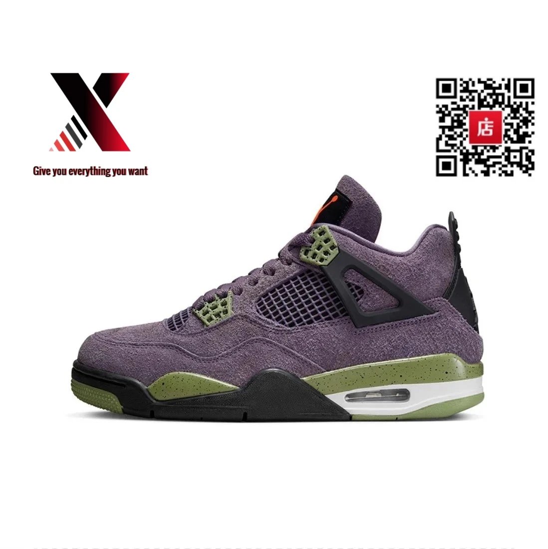 AJ4 Purple Suede Evangelion Unit-01