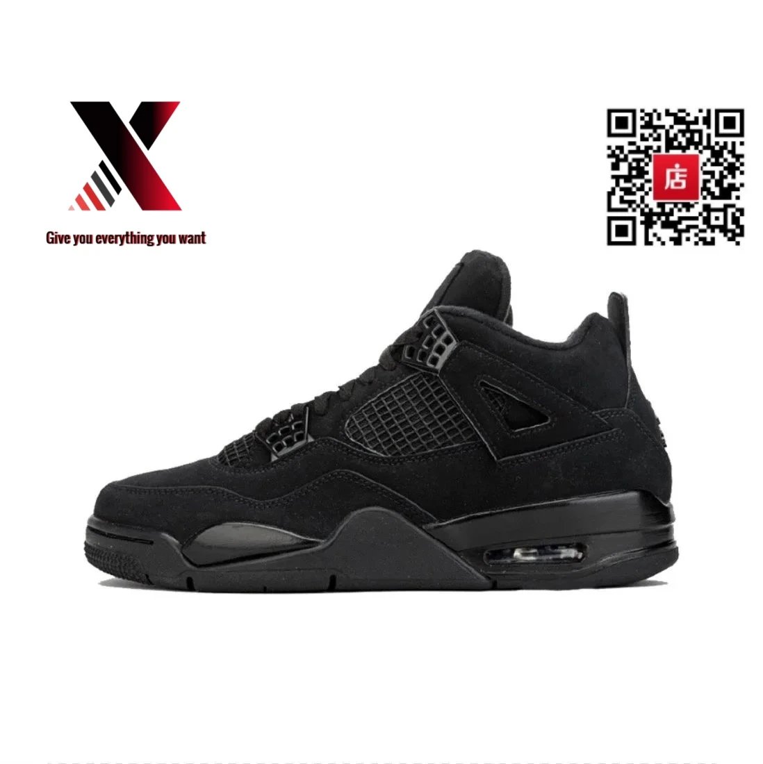 Aj4 Black Cat