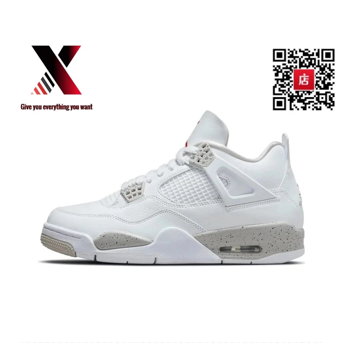Aj4 White Oreo