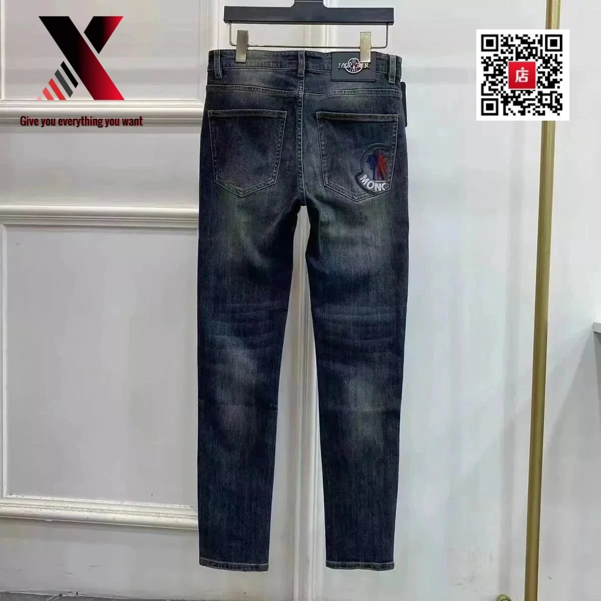 Dark blue pants