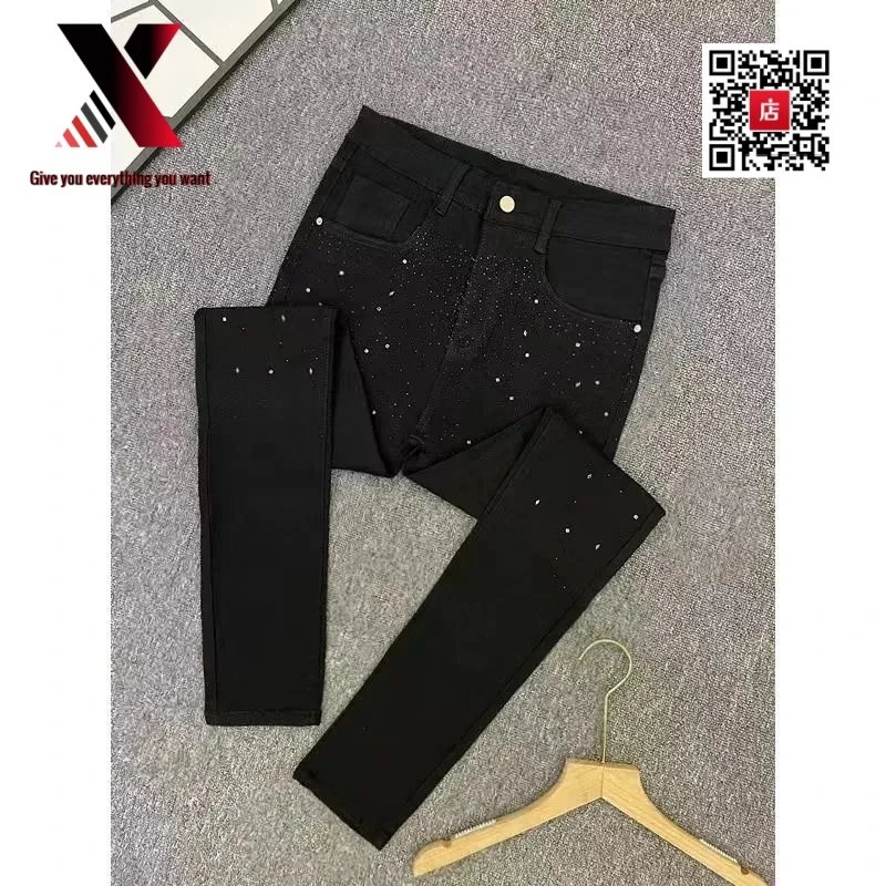Black with white dots