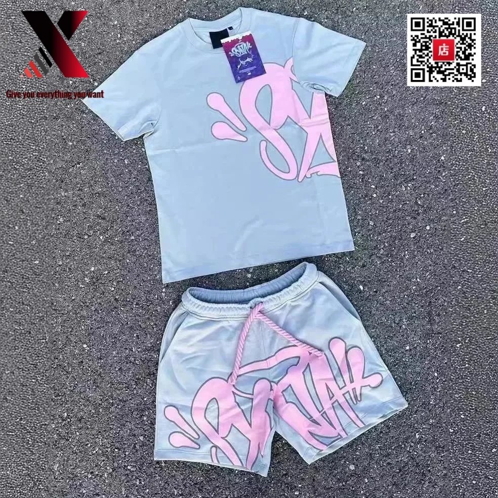 10 gray-blue short-sleeve set