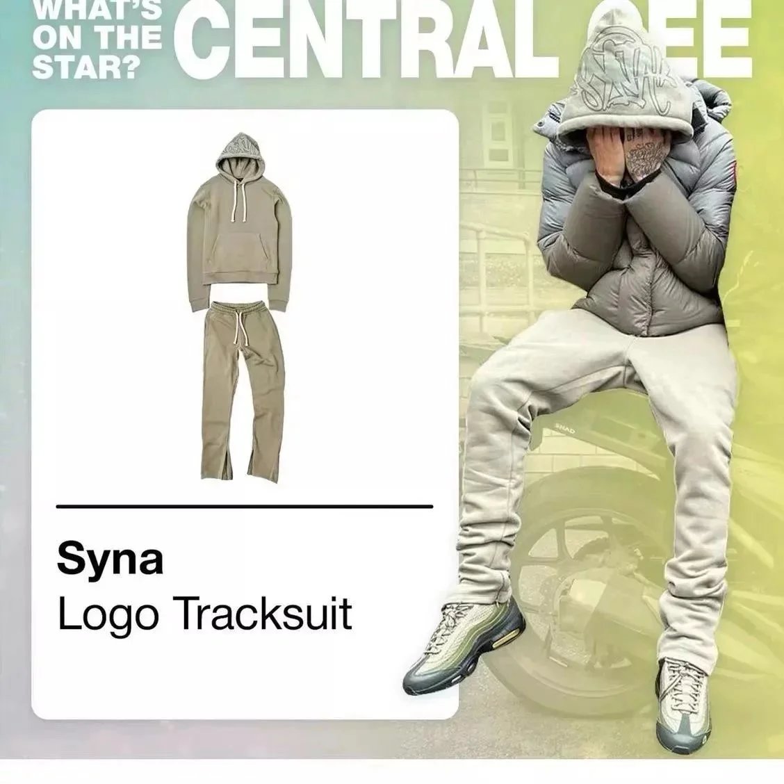 30 Linen Green Sweatsuit