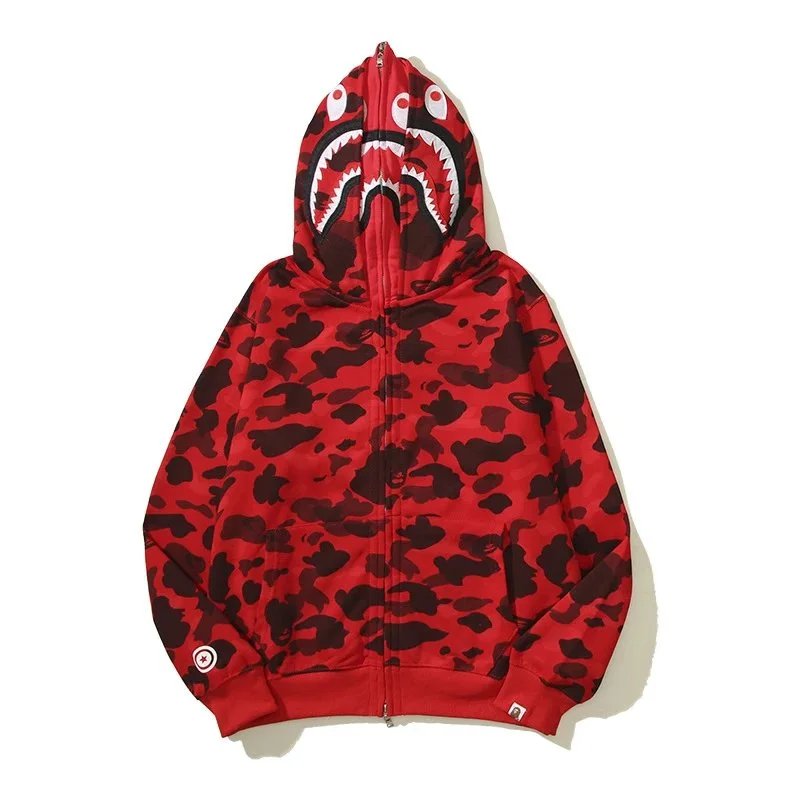 31 red camouflage double cap