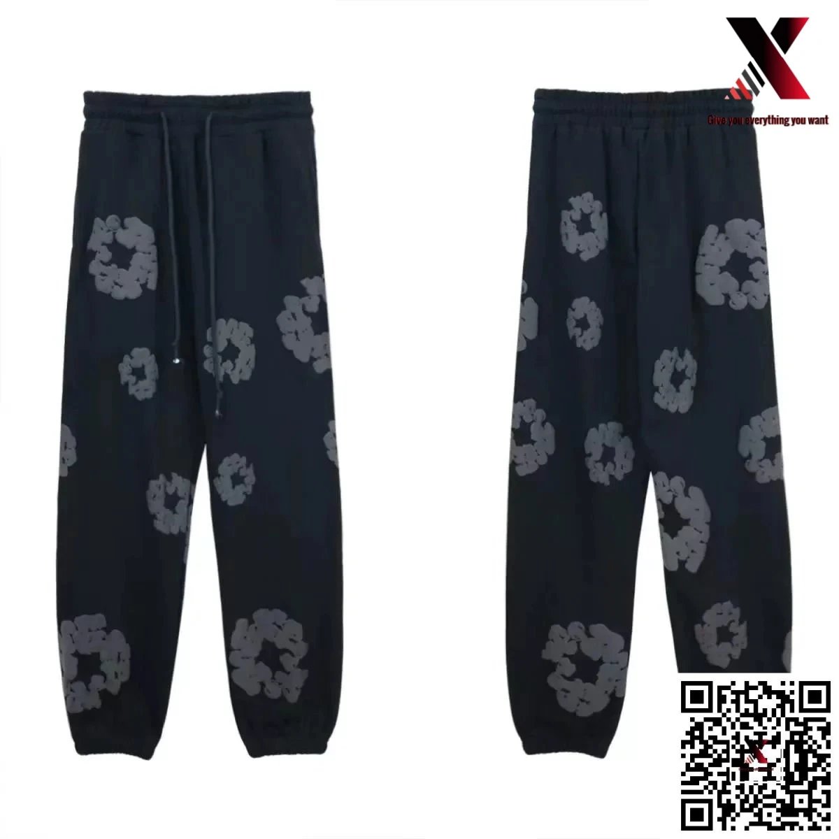 Black Grey pants