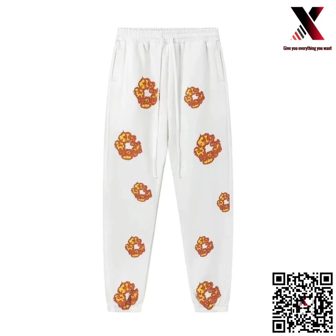 flame white pants