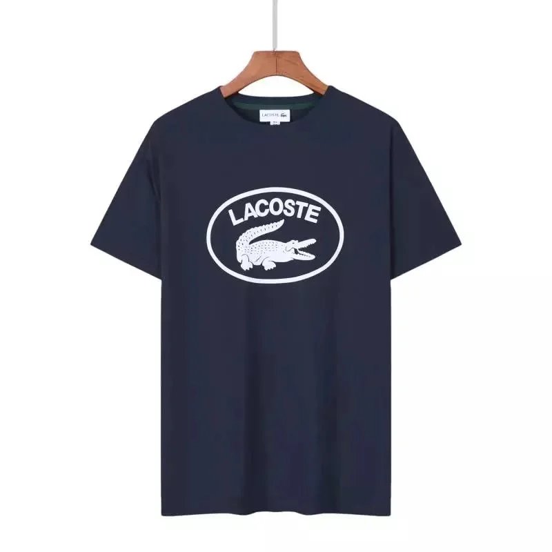 4 dark blue short-sleeved shirts