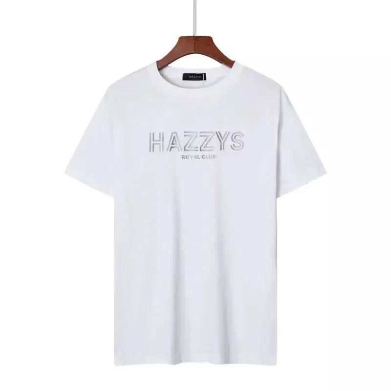 6 white short-sleeved