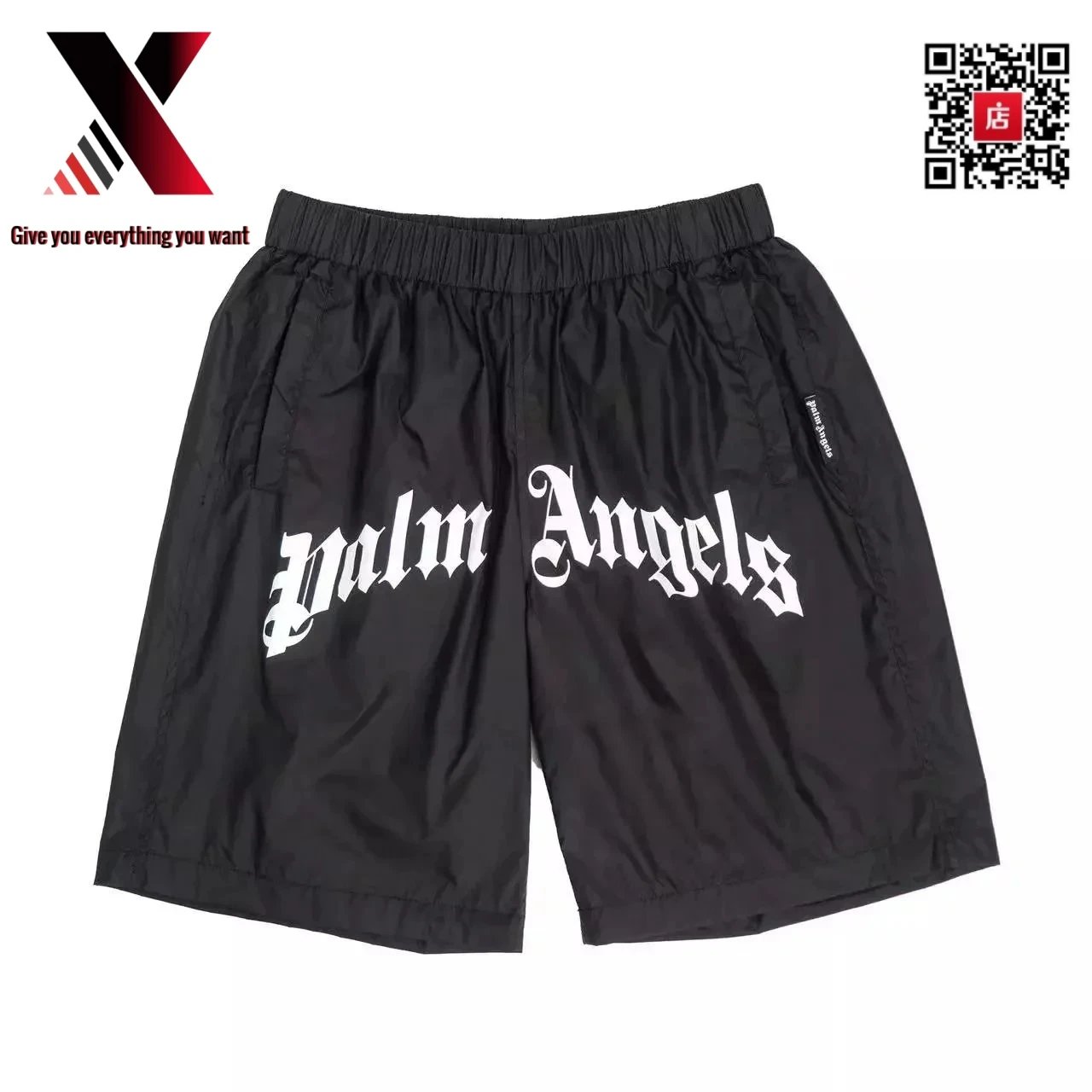 Black with white English