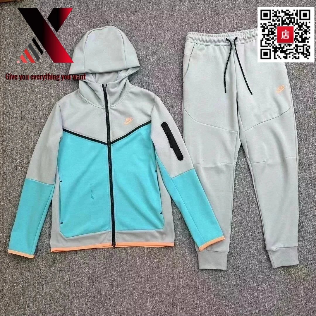 Gray-blue suit