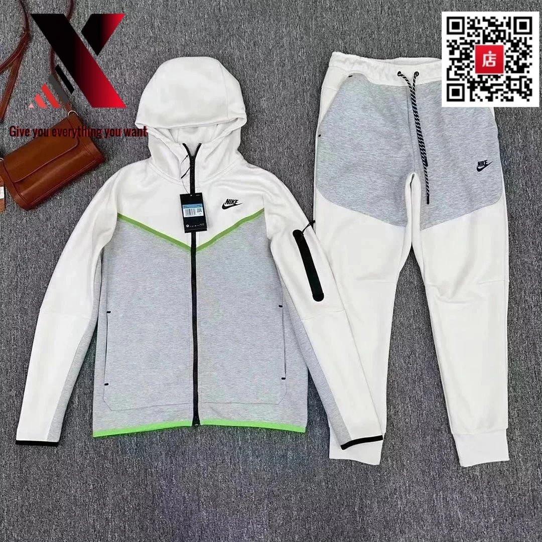 white gray suit