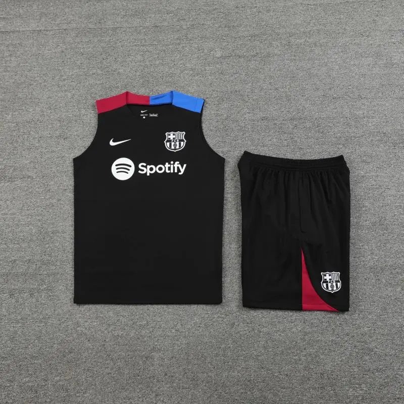 Barcelona black blue shoulder (vest)