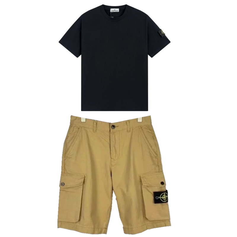 35 Black Khaki Suit 002
