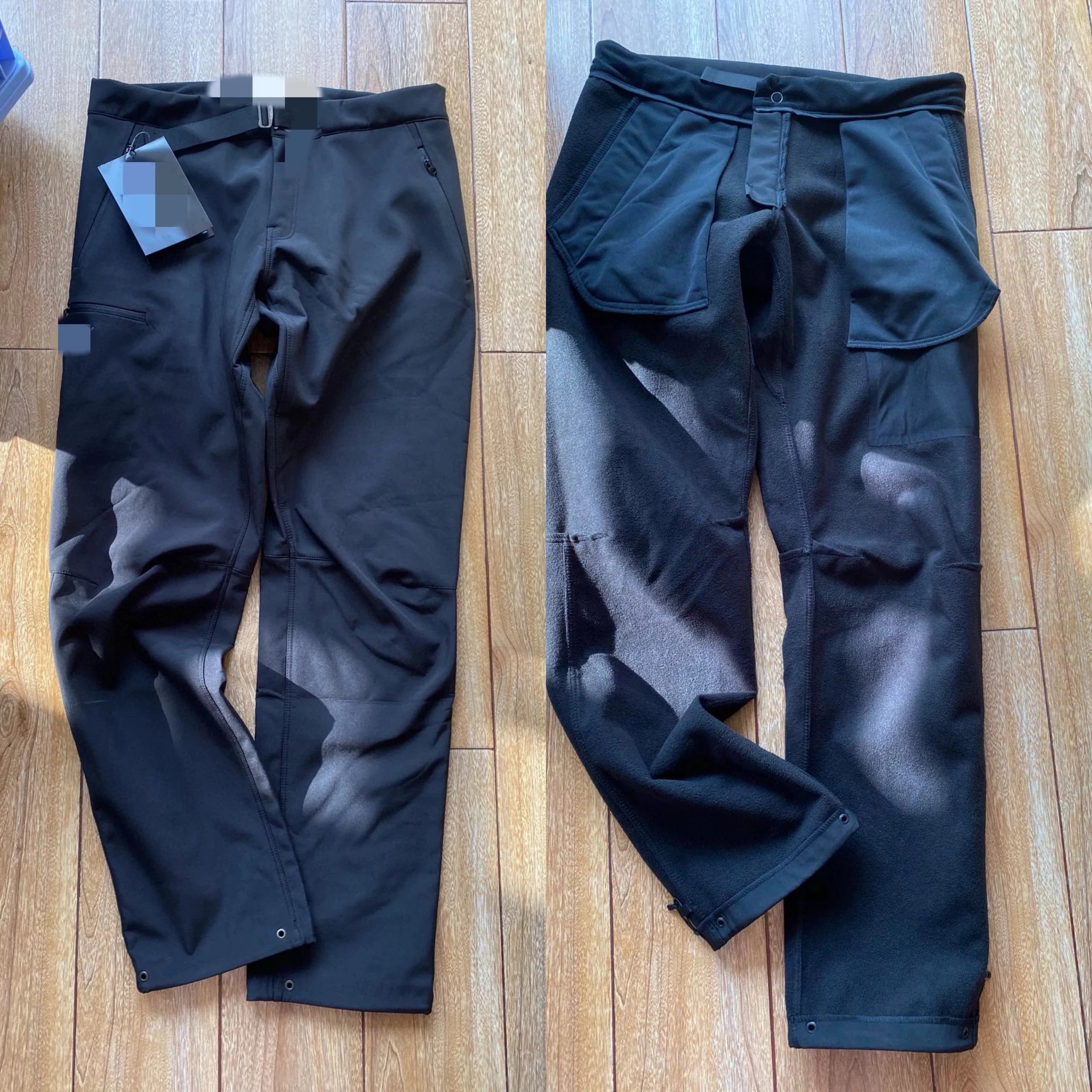 Soft shell cashmere pants (non-refundeable style）