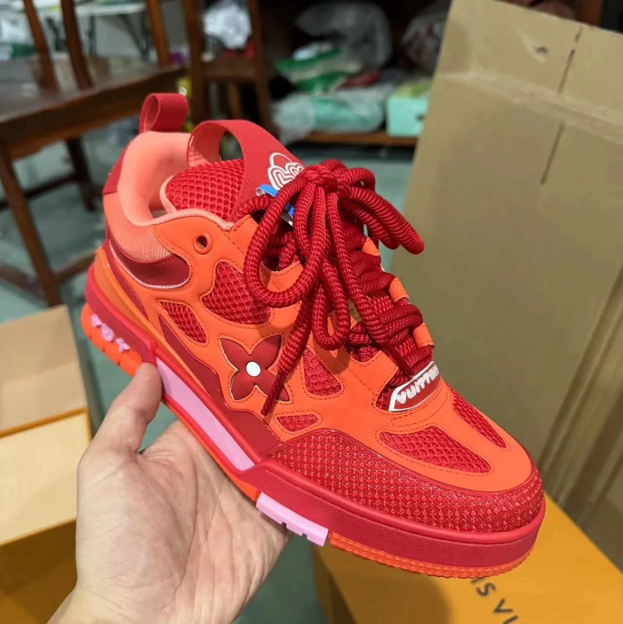 Orange-red