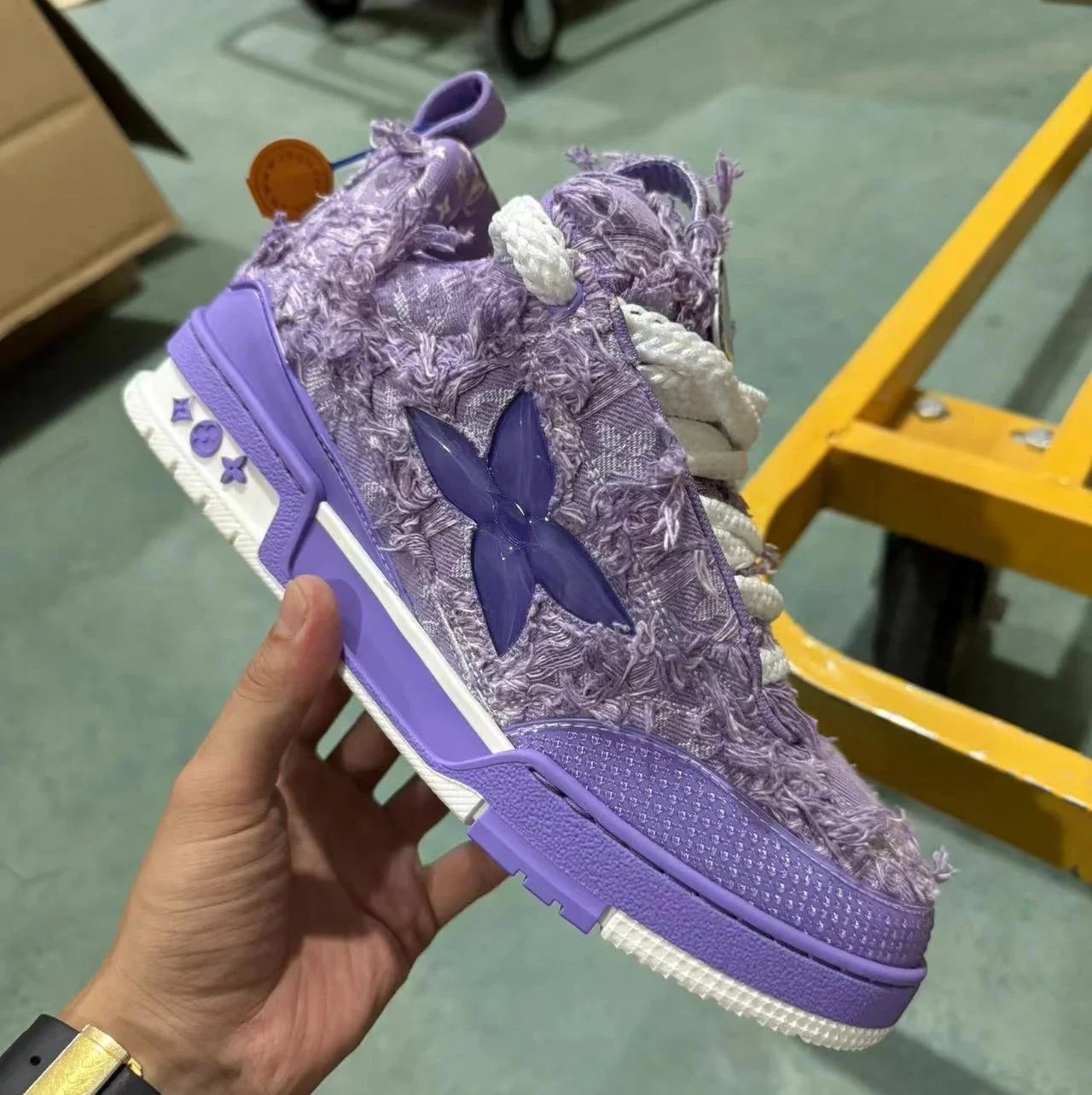 Large purple flower
