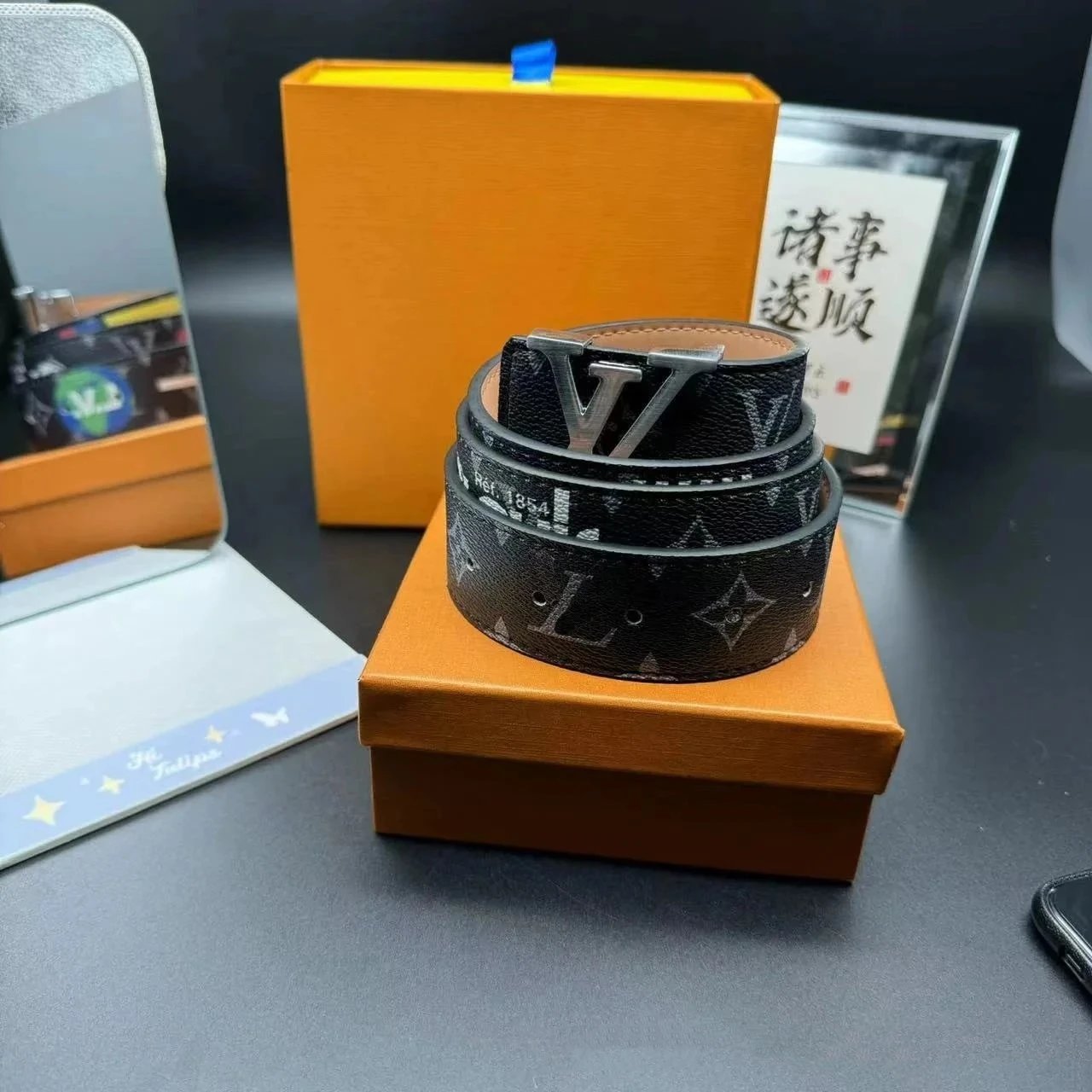 Puhei silver buckle