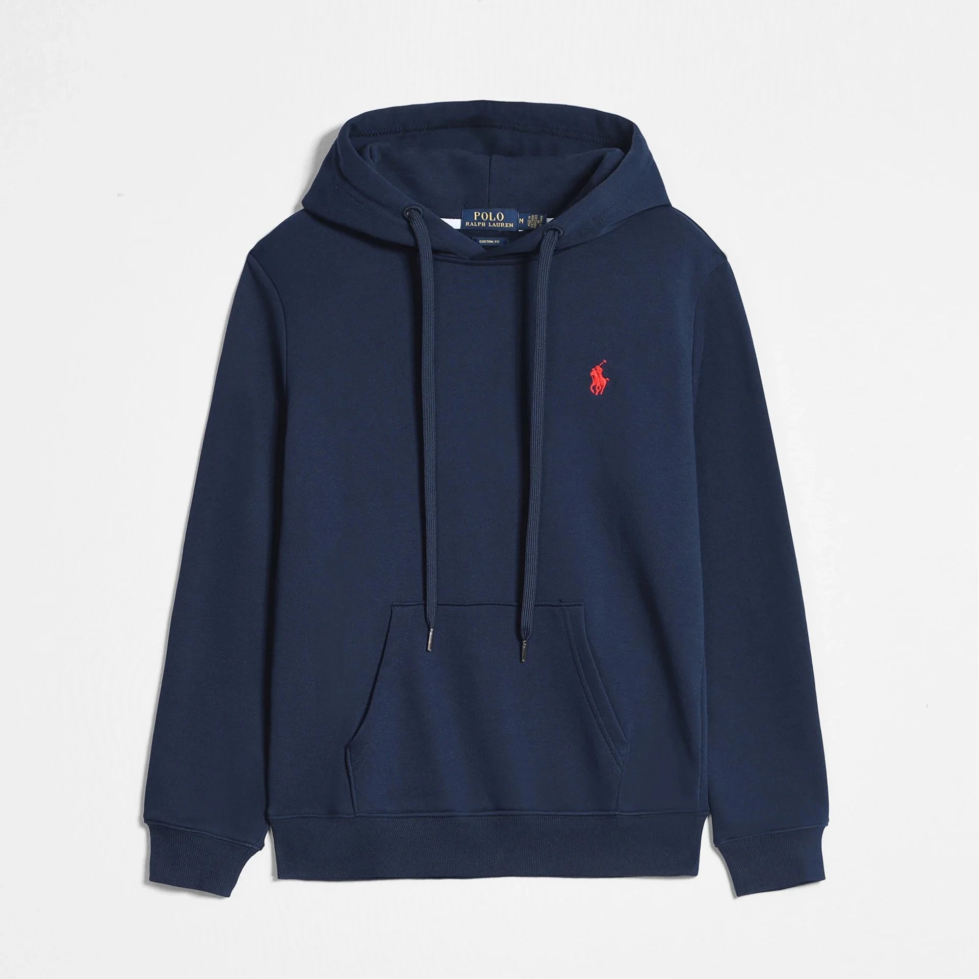 Black and red pullover hoodie