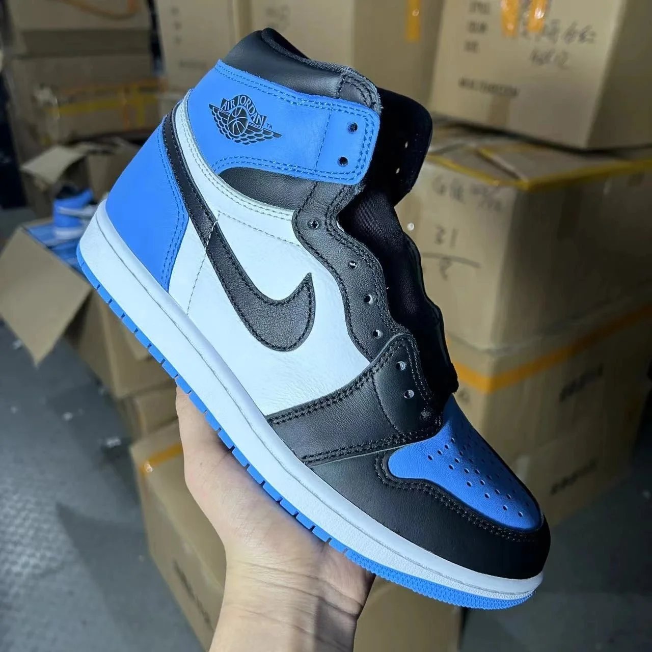 North Carolina Blue and Black