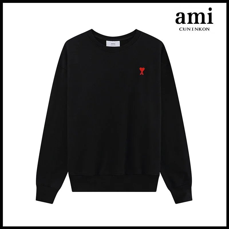 Black [606 small love round neck]]