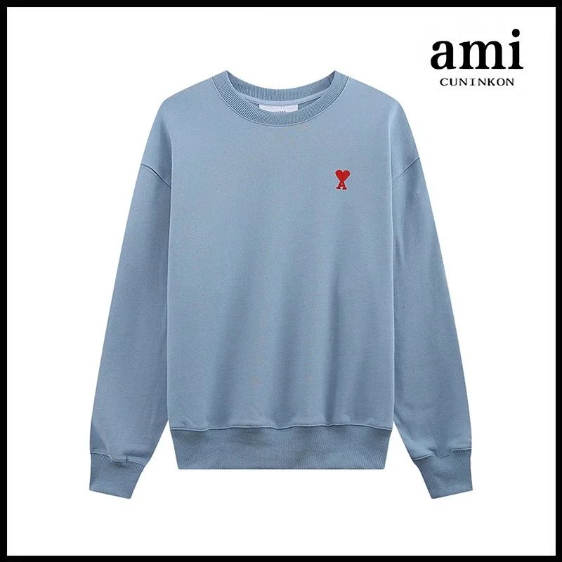Light Blue [606 Small Heart Round Neck Style]