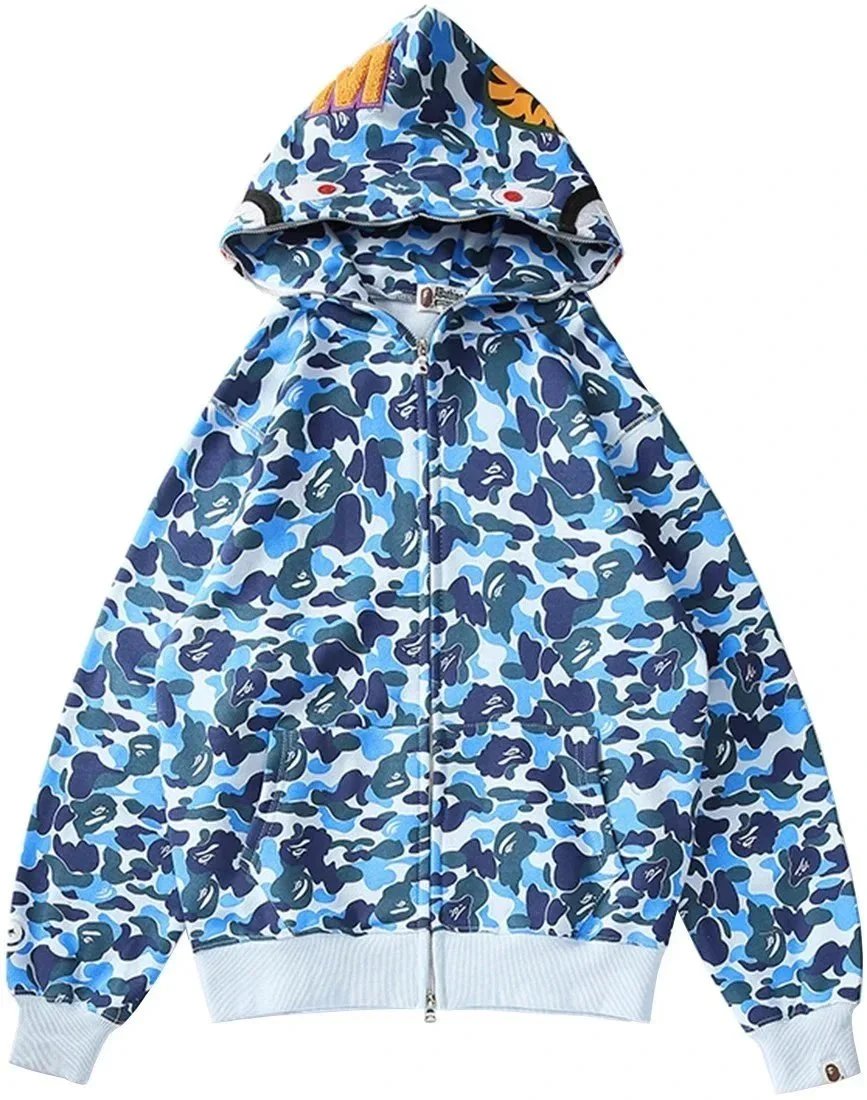 Sea blue camouflage