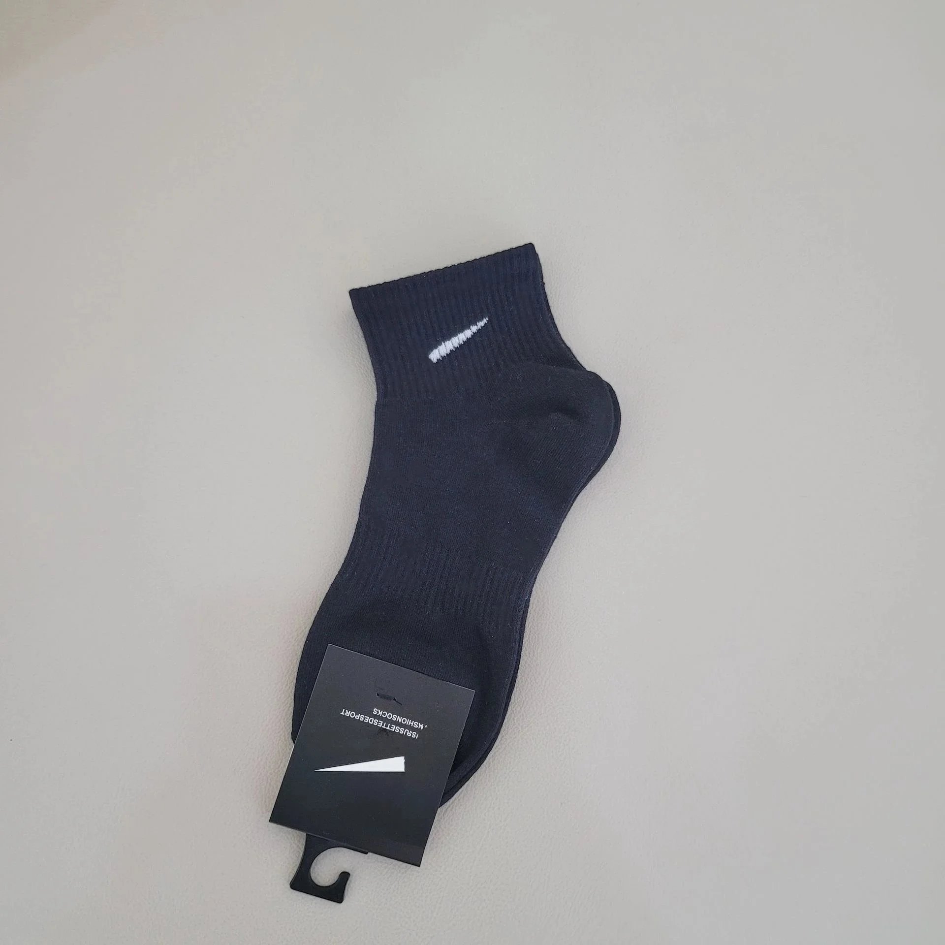 Short black socks, 10 pairs