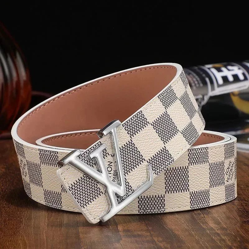 White Ge silver buckle