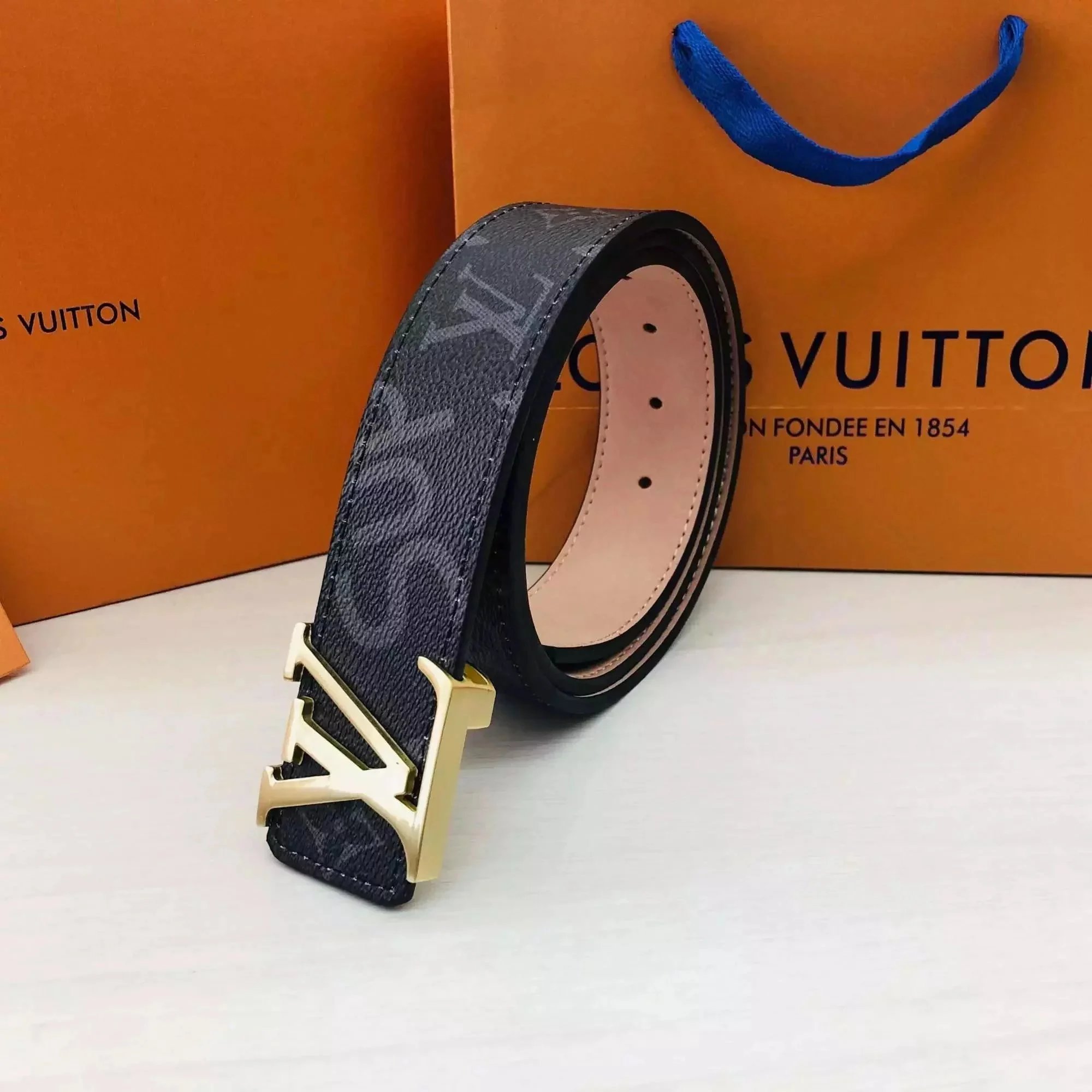 New SUP black and gold buckle