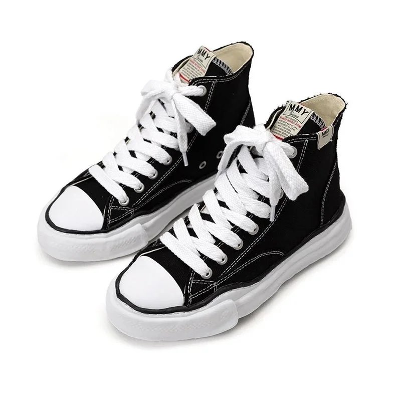 Canvas black high-top