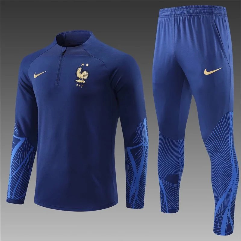 Turmeric Yellow 2223 French Navy Blue Suit