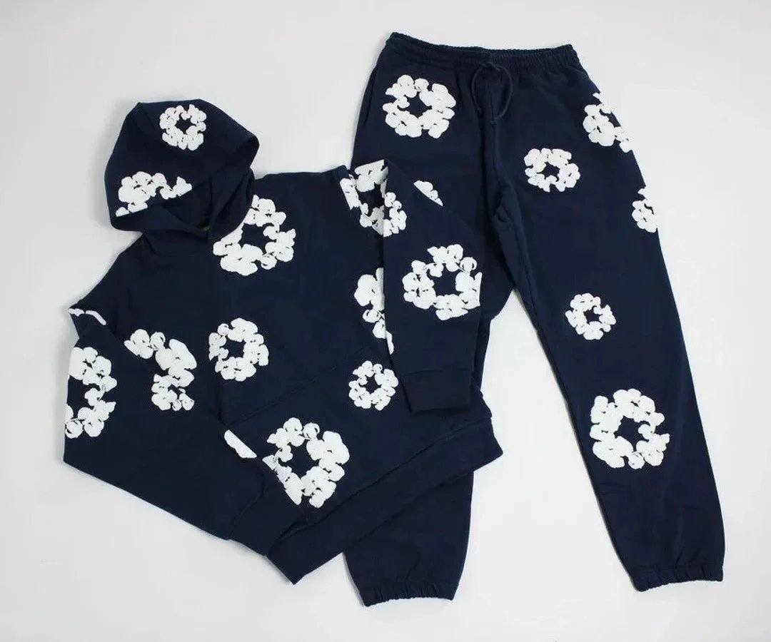 Navy blue suit