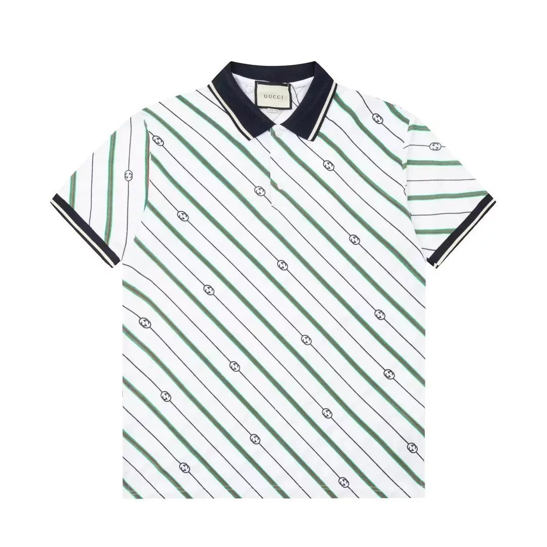 white green stripes 002