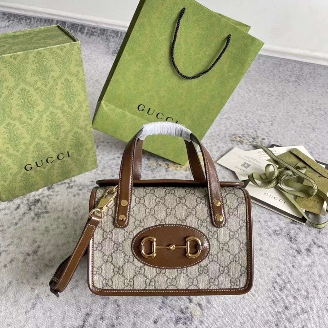 Khaki presbyflower bag