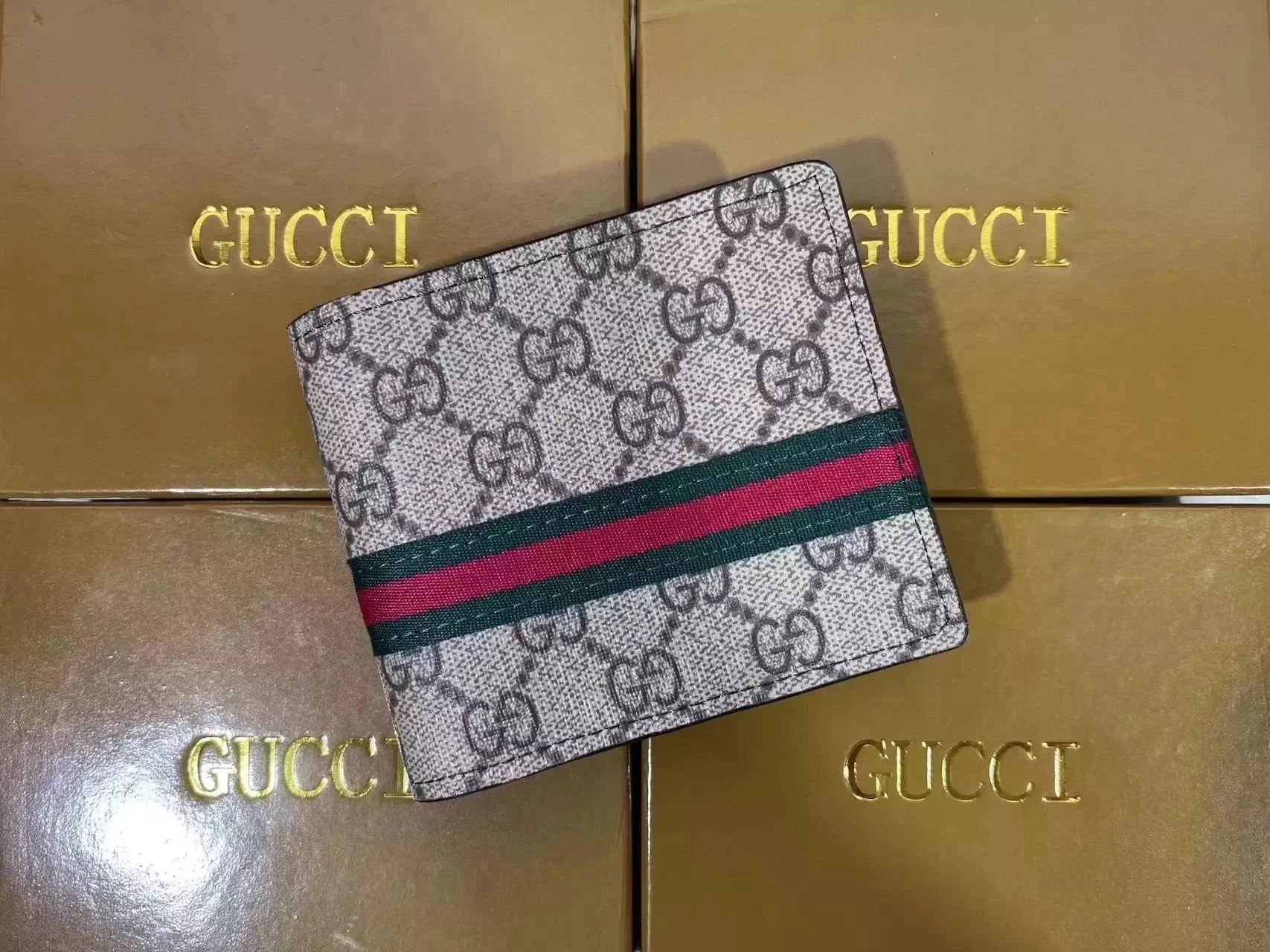 White striped embossing