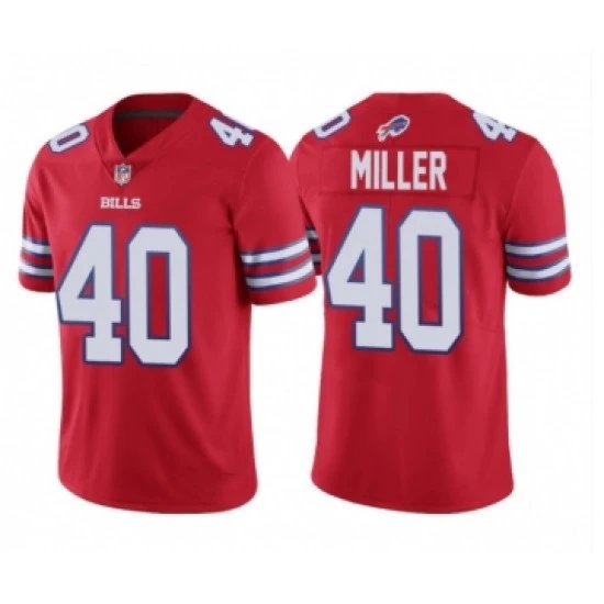 The Bills in red and white 40