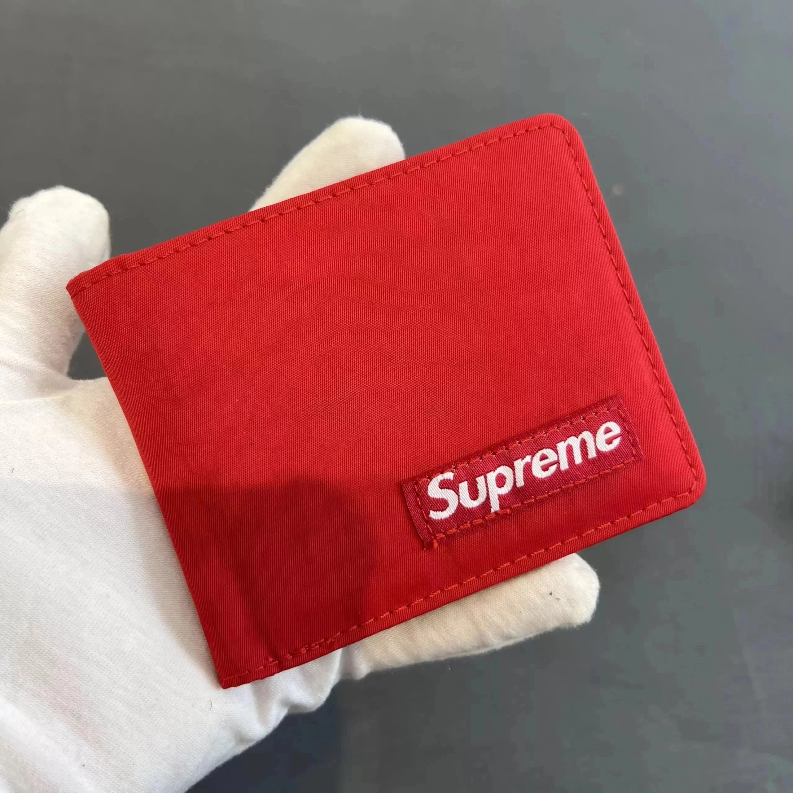 B8-Leopard Wallet with Box Red