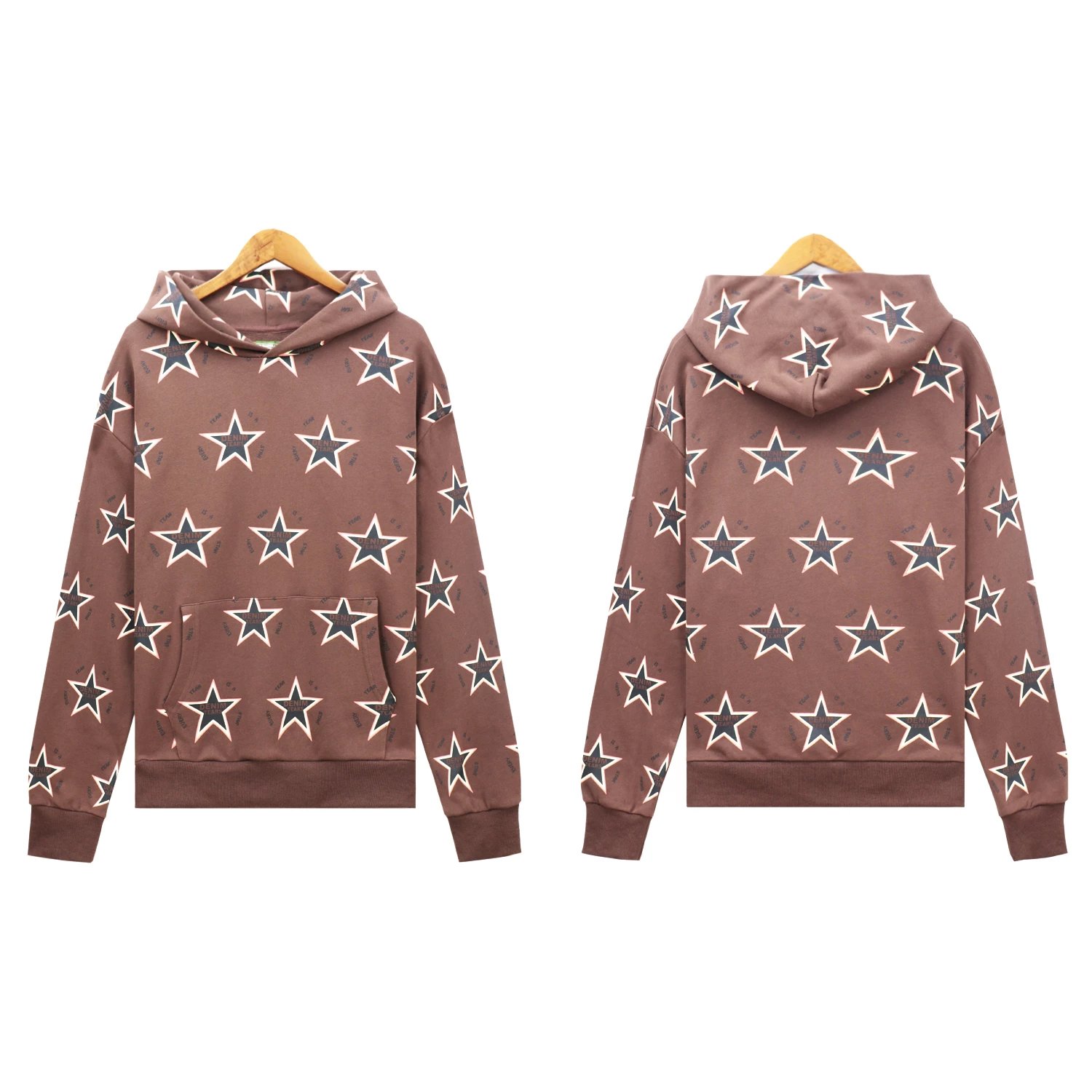 11 Coffee-colored hoodie
