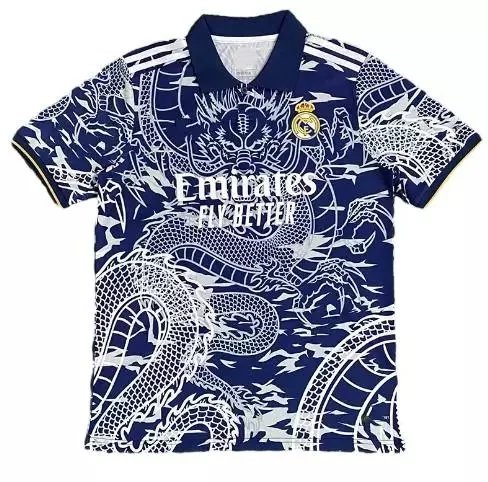 Real Madrid Chinese Dragon Blue-Teal