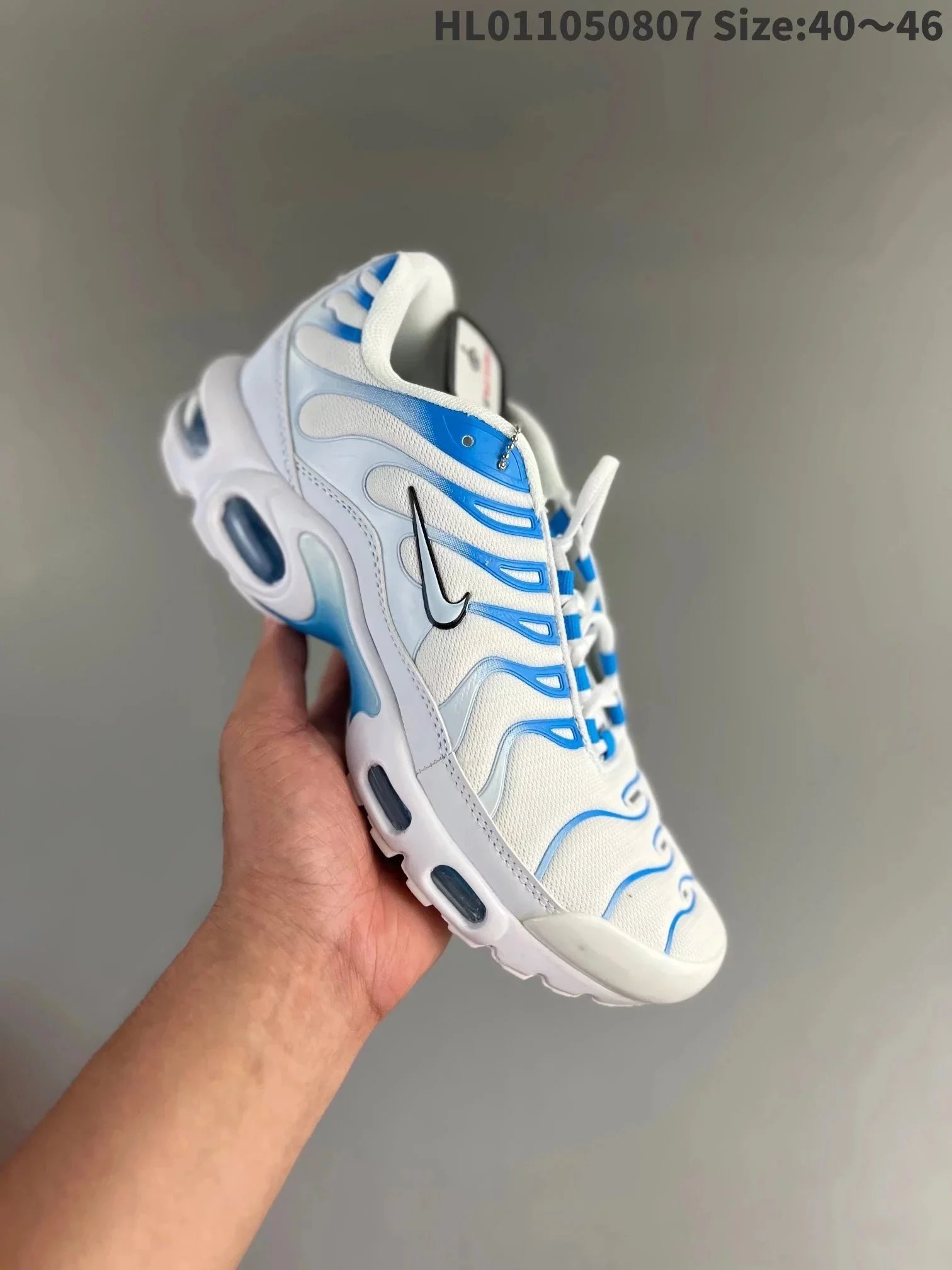 White and blue